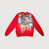 Ce Pull Est Bleu - Crewneck Red- Tableau 4 DeafWear