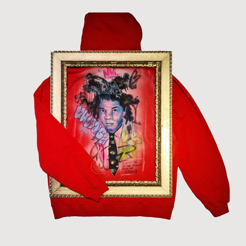 Je Suis Une Legende - Hoodie Red - Tableau 1 DeafWear